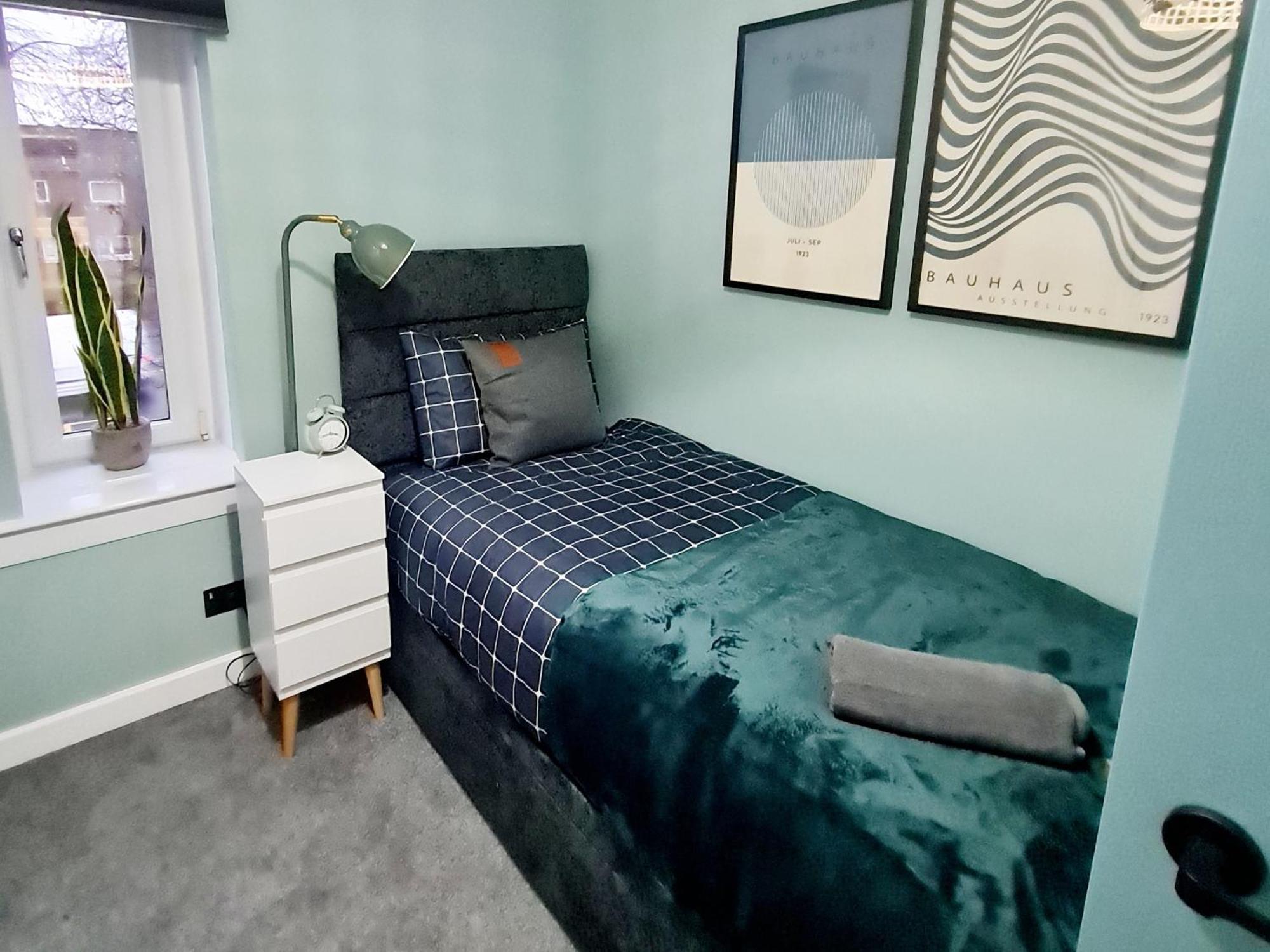Ferienwohnung Bright 3Br Walking Distance To Town - Free Parking Glasgow Exterior foto